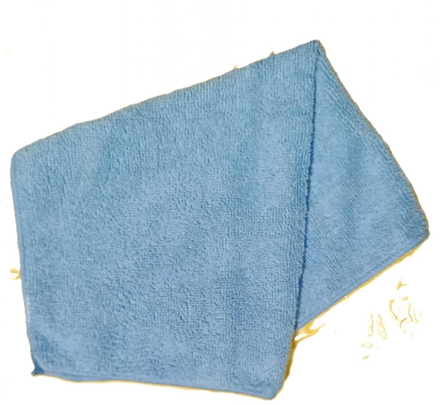Silver Home 300 gsm 40X40 cm Havlu Mikrofiber Overloklu-A.MAVİ (MFT ETİKETL,) / STOK DIŞI